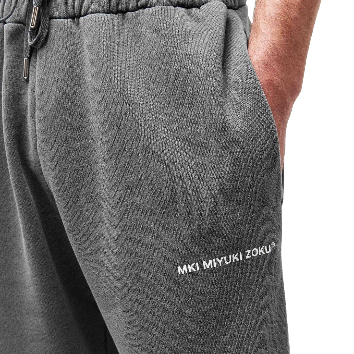 Black - Side - MKI MIYUKI ZOKU Unisex Adult Relaxed Fit Joggers