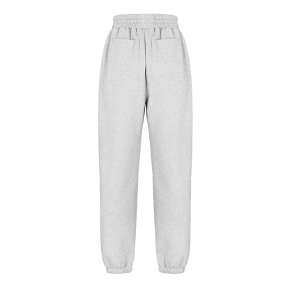 Grey - Back - MKI MIYUKI ZOKU Unisex Adult Relaxed Fit Joggers