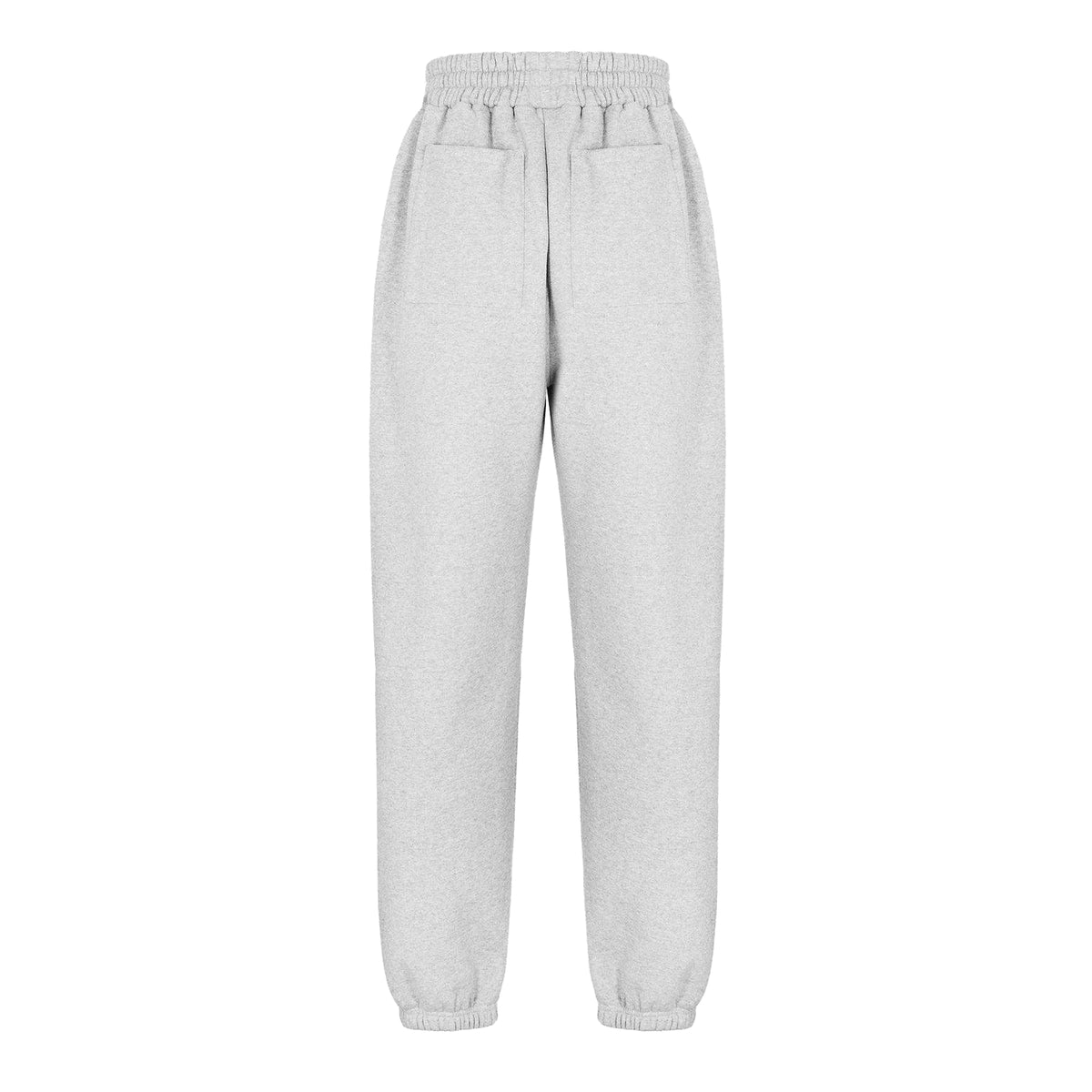 Grey - Back - MKI MIYUKI ZOKU Unisex Adult Relaxed Fit Joggers
