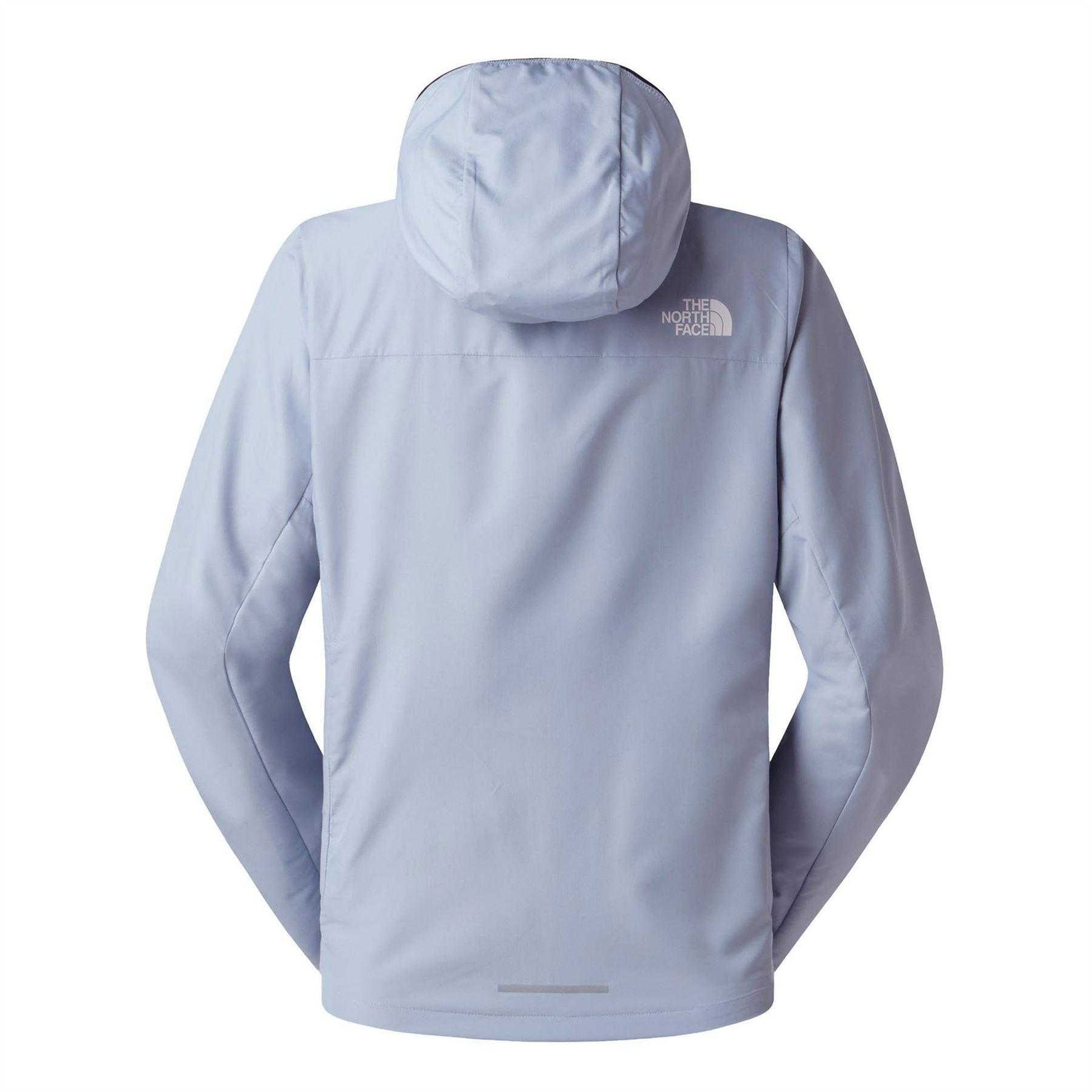 Frost Grey - Back - The North Face Womens-Ladies Fontanales Hooded Jacket