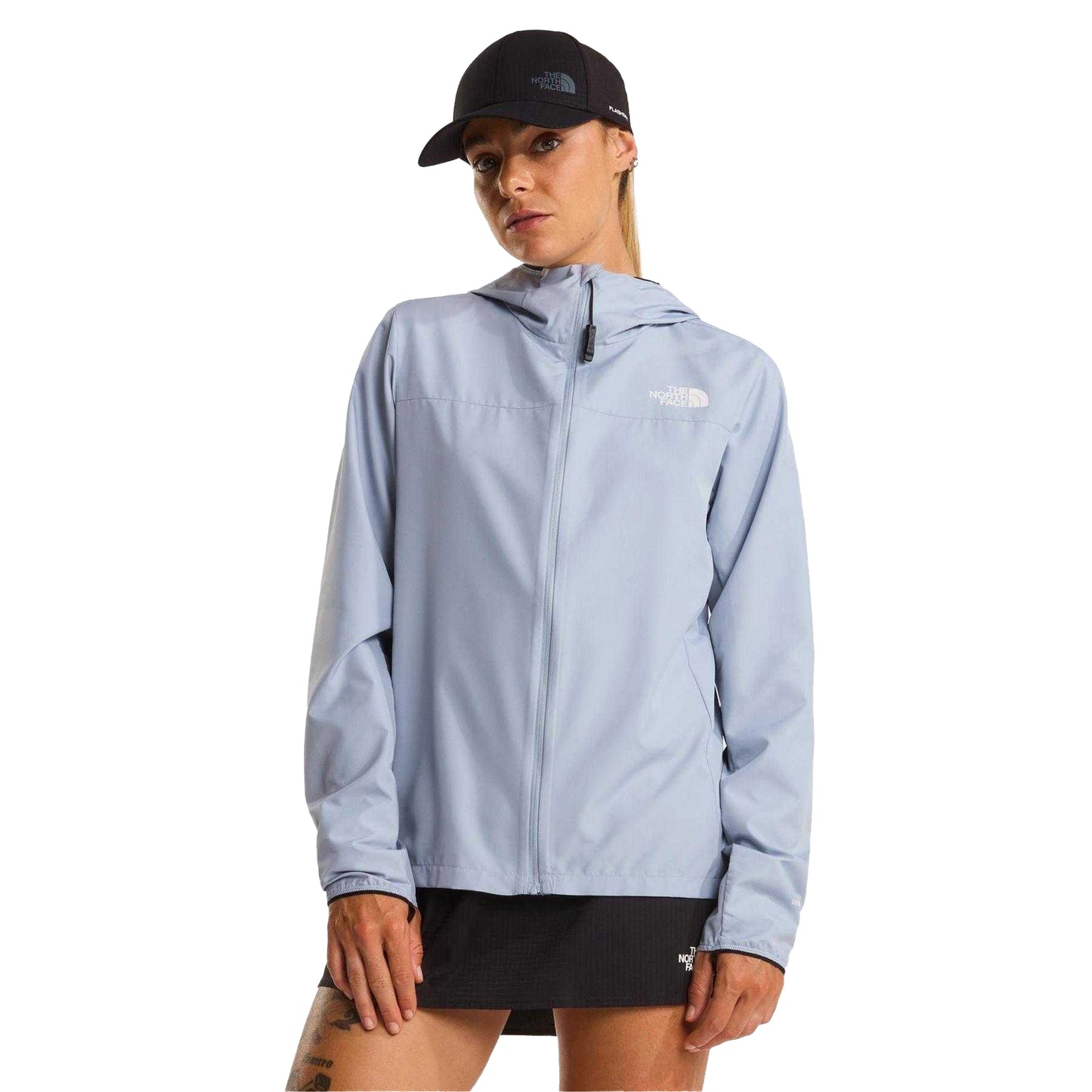 Frost Grey - Side - The North Face Womens-Ladies Fontanales Hooded Jacket