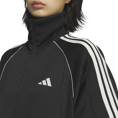 Black-Off White - Side - Adidas Mens Relaxed Fit Track Top