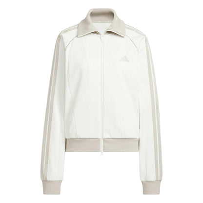 Off White - Front - Adidas Mens Relaxed Fit Track Top