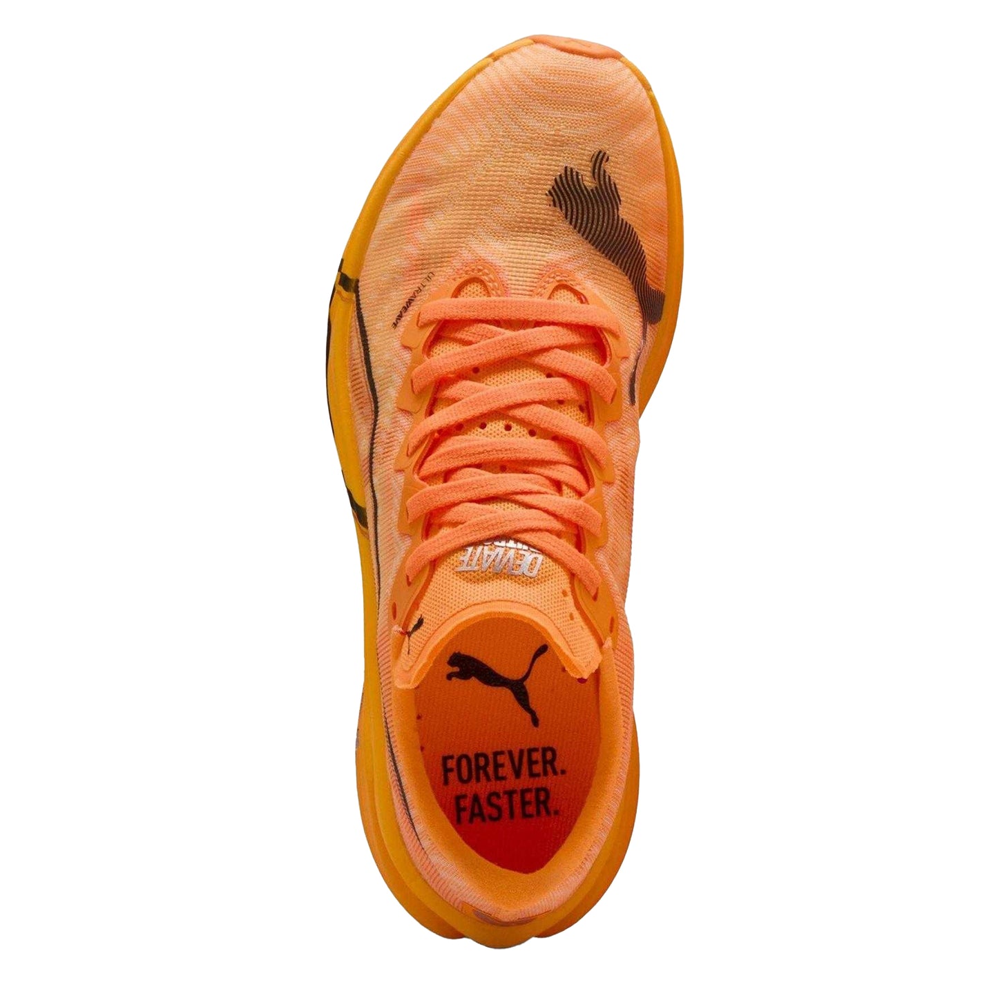 Fluro Orange - Side - Puma Womens-Ladies Deviate Nitro Elite 3 Shoes