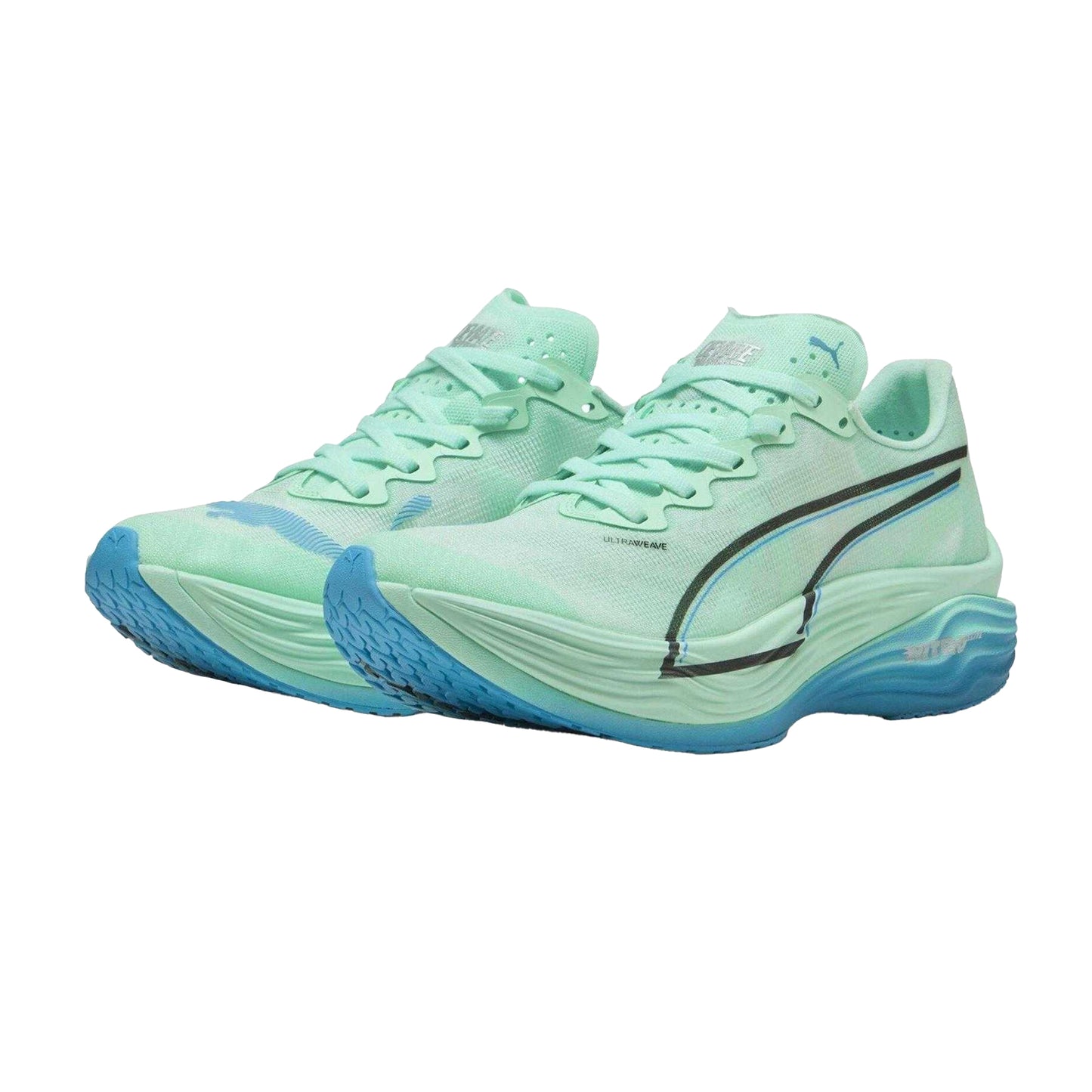 Mint - Pack Shot - Puma Womens-Ladies Deviate Nitro Elite 3 Shoes