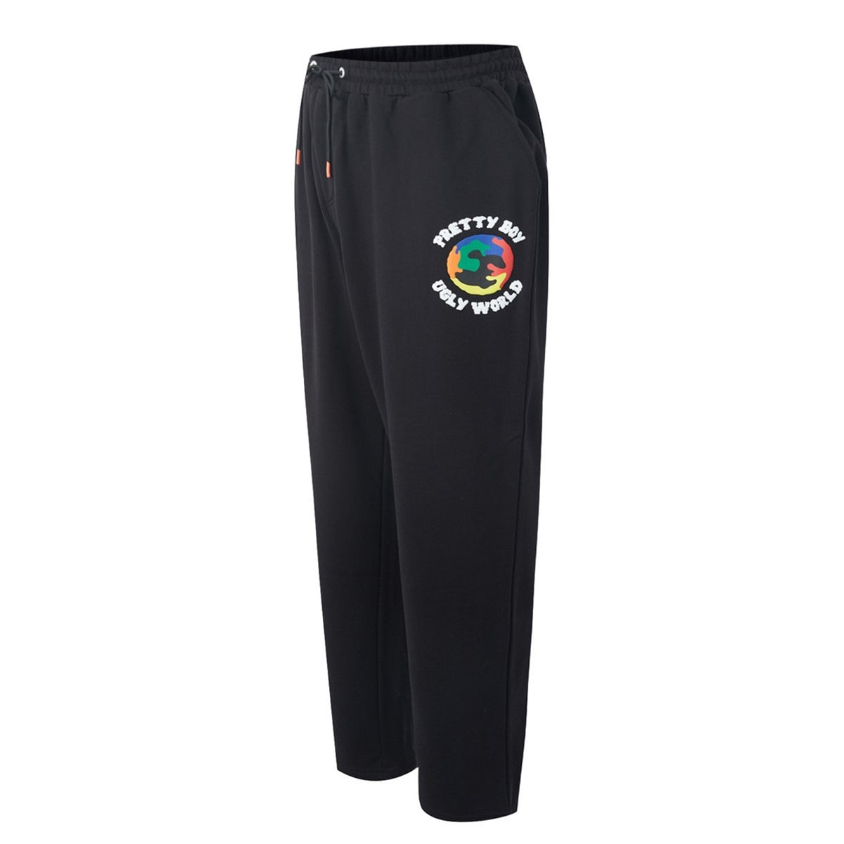 Black - Side - Pretty Boy Ugly World Mens Joggers