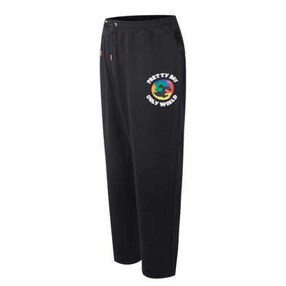 Black - Side - Pretty Boy Ugly World Mens Joggers