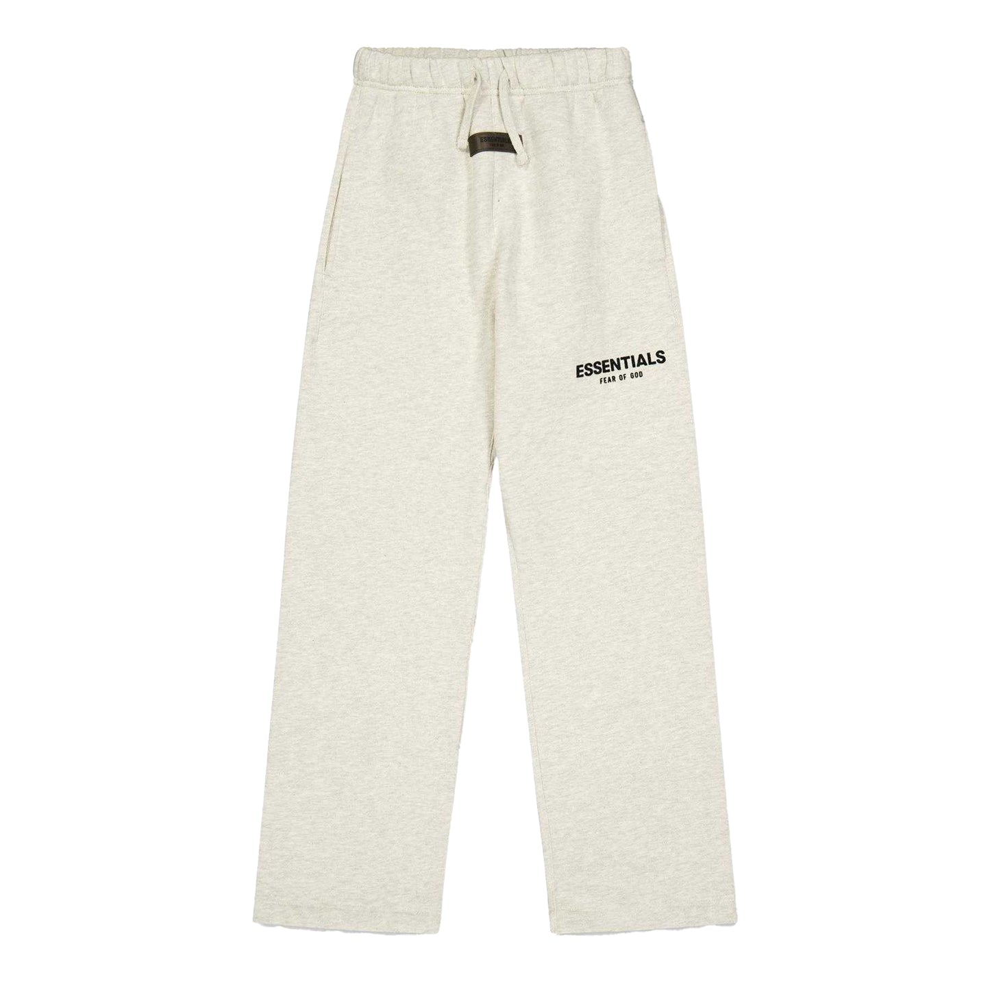 Oatmeal - Front - Fear Of God Essentials Childrens-Kids Fleece Relaxed Fit Sweatpants