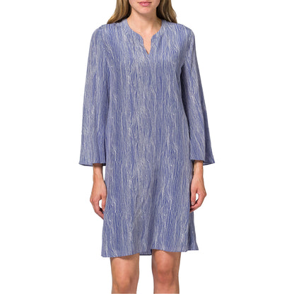 Blue - Lifestyle - Boss Womens-Ladies Aseta Dress