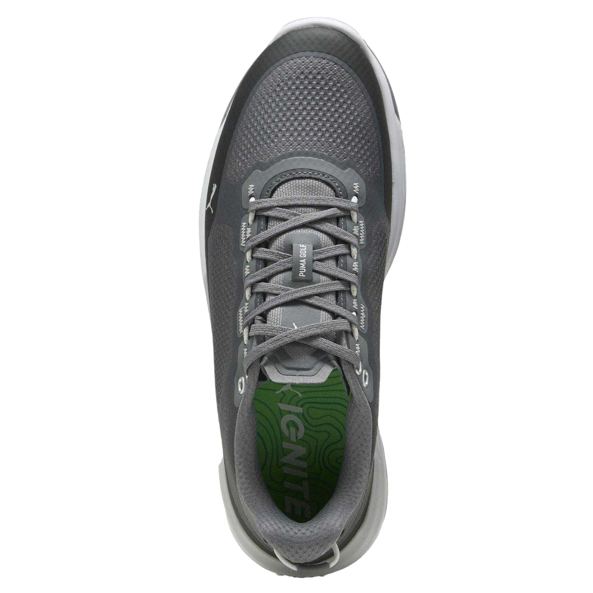 Slate Grey - Side - Puma Mens Ignite Elevate X Flat Golf Shoes