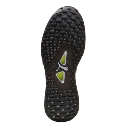 White-Black-Yellow - Lifestyle - Puma Mens Ignite Elevate X Flat Golf Shoes