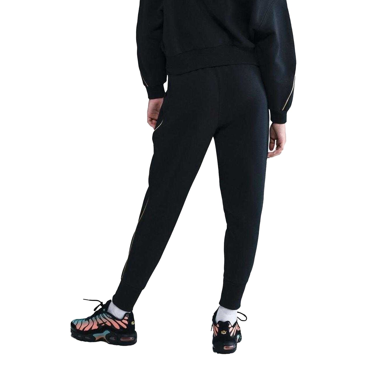 Black - Back - Nike Girls NSW Fleece Joggers