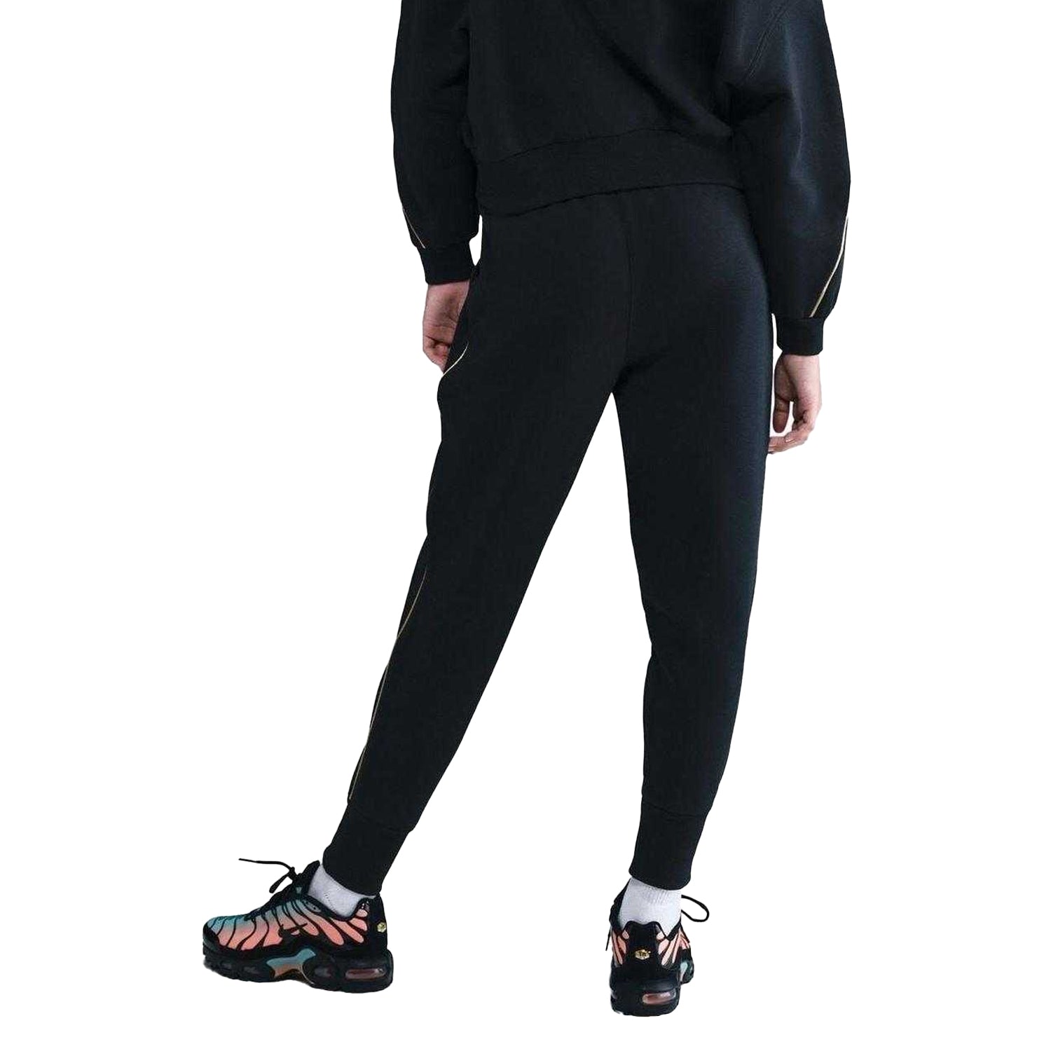 Black - Back - Nike Girls NSW Fleece Joggers