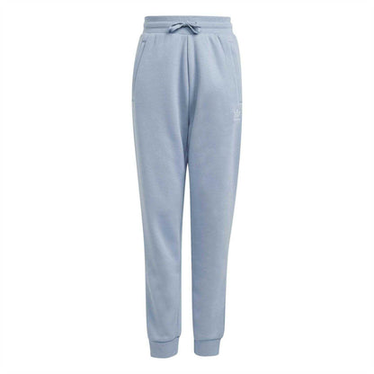 Blue - Front - Adidas Childrens-Kids Embroidered Pull-On Joggers