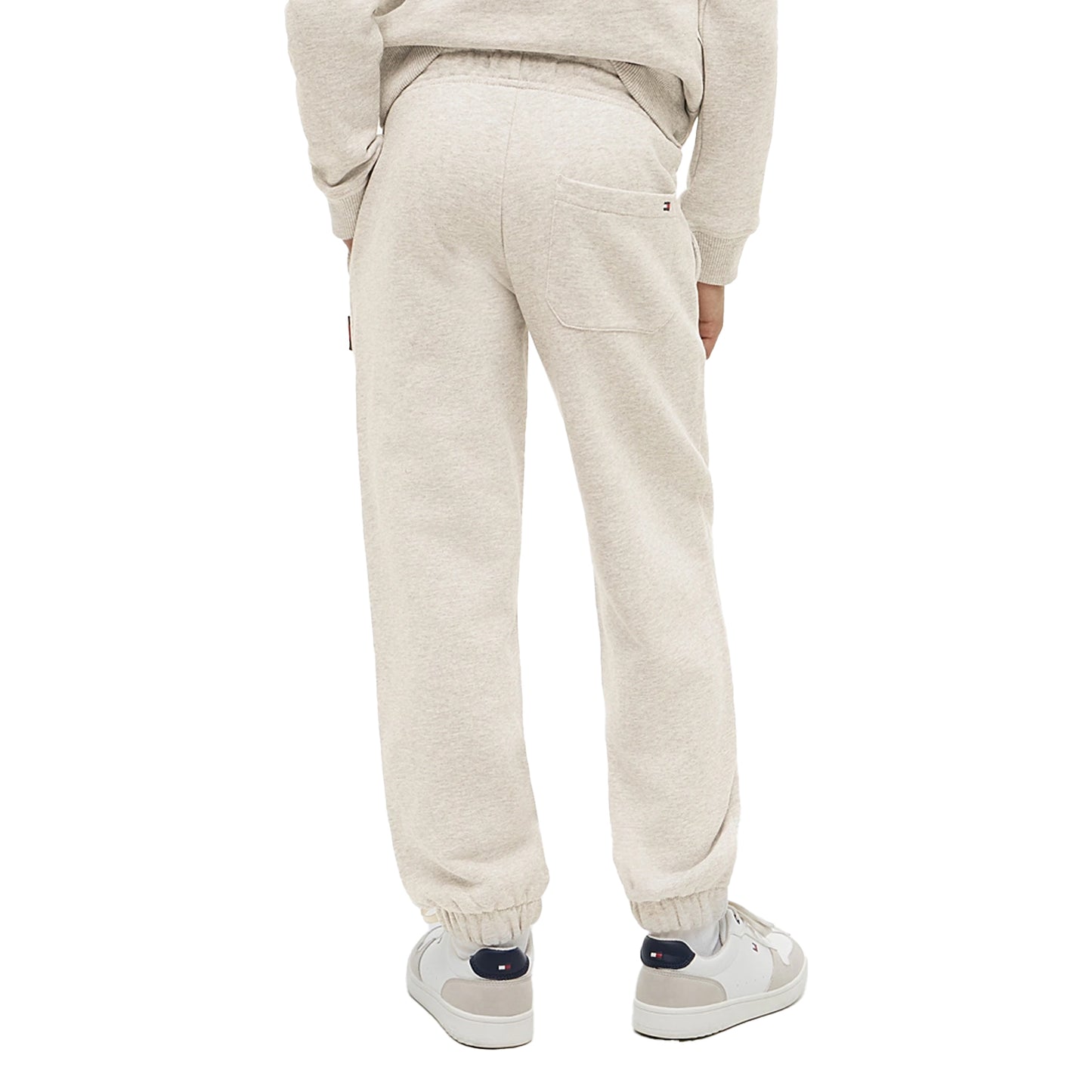 Light Grey - Back - Tommy Hilfiger Childrens-Kids Heritage Joggers