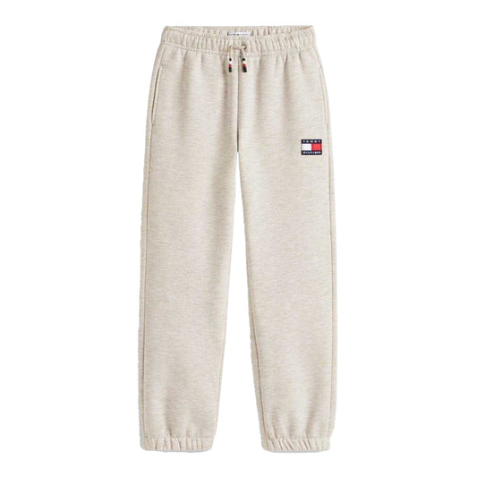 Light Grey - Front - Tommy Hilfiger Childrens-Kids Heritage Joggers