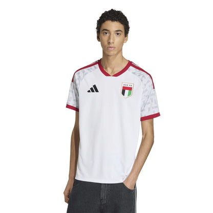 White-Red - Lifestyle - Adidas Mens 2026 UAE FA Home Shirt