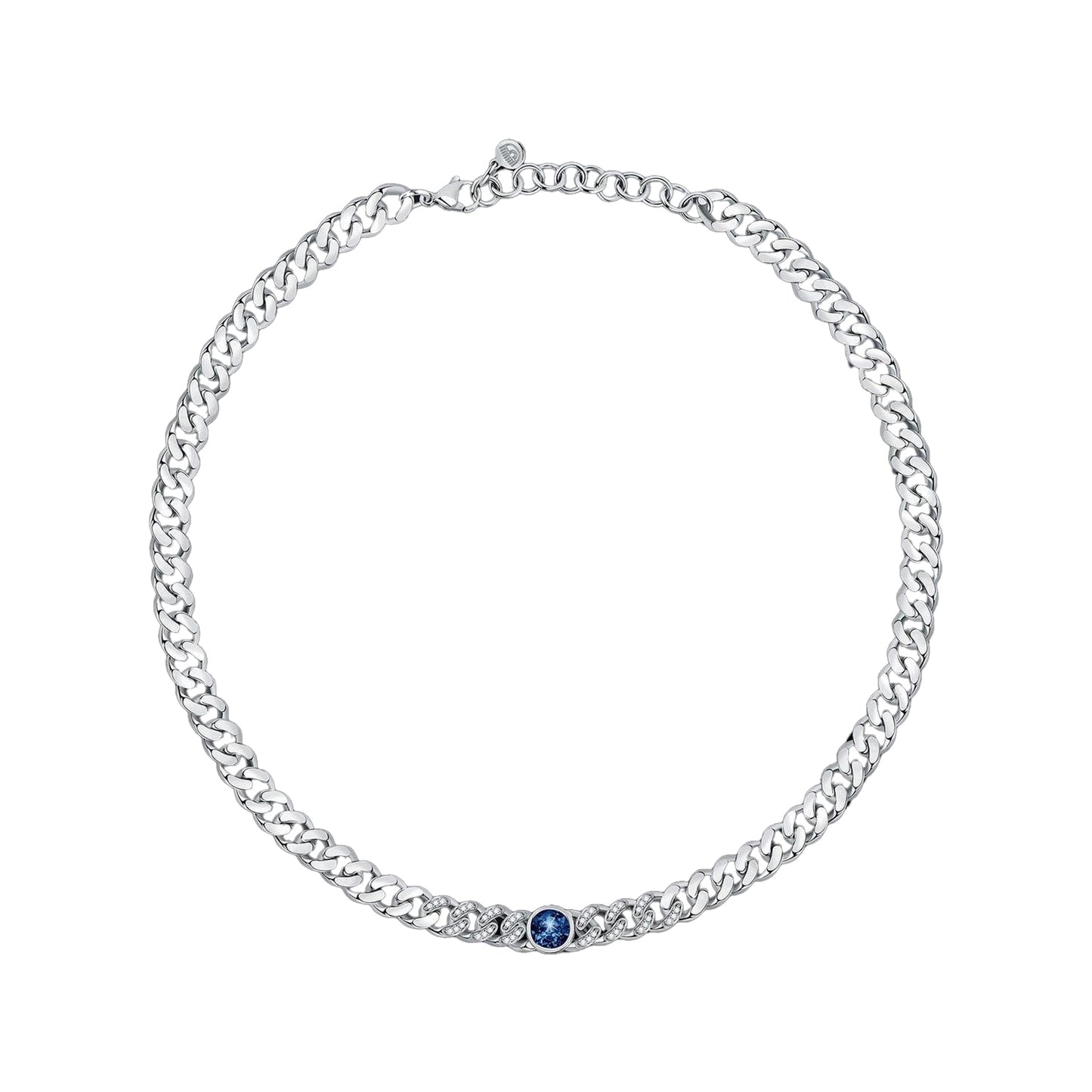 Silver - Front - Chiara Ferragni Womens-Ladies Chain Necklace