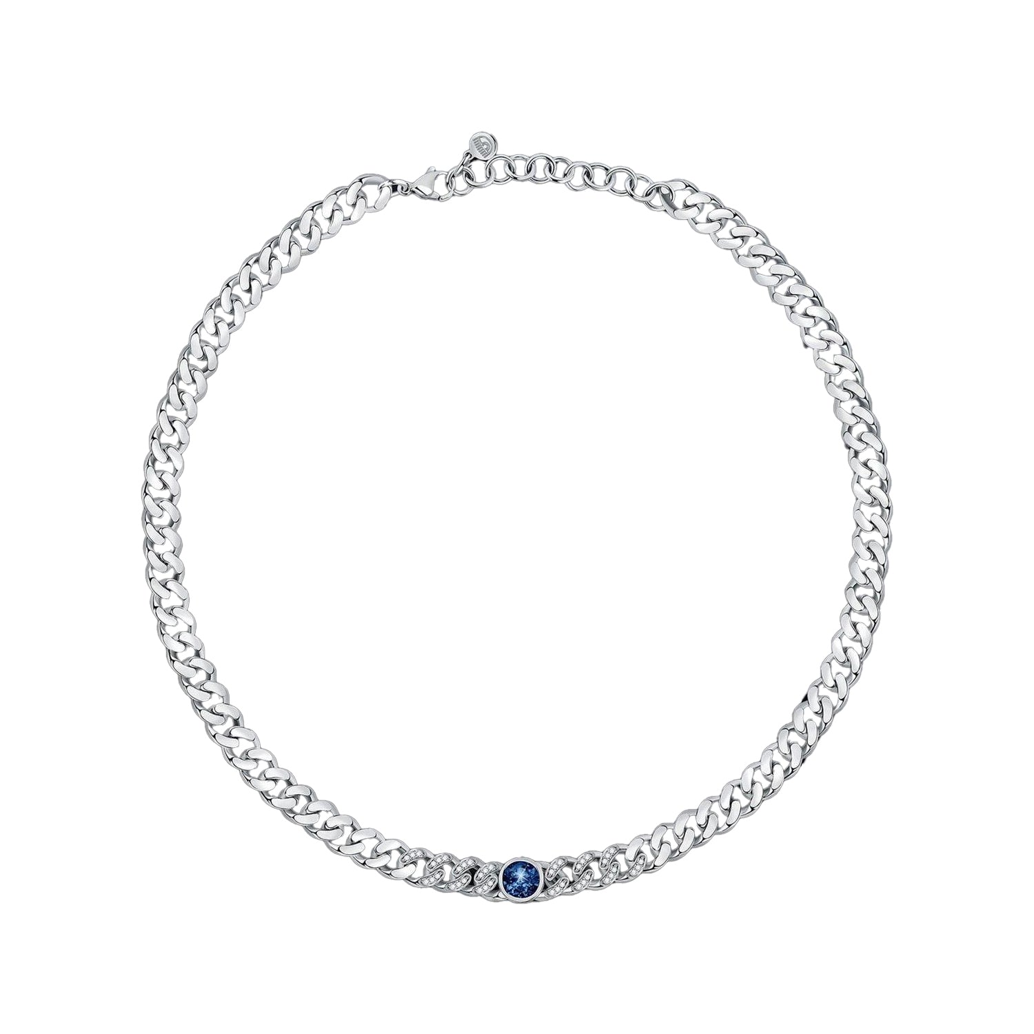 Silver - Front - Chiara Ferragni Womens-Ladies Chain Necklace