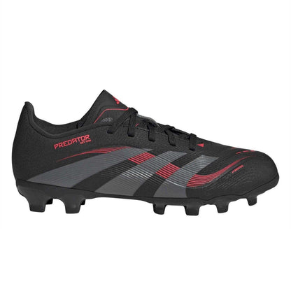 Core Black - Front - Adidas Childrens-Kids Predator League Firm Ground Football Boots