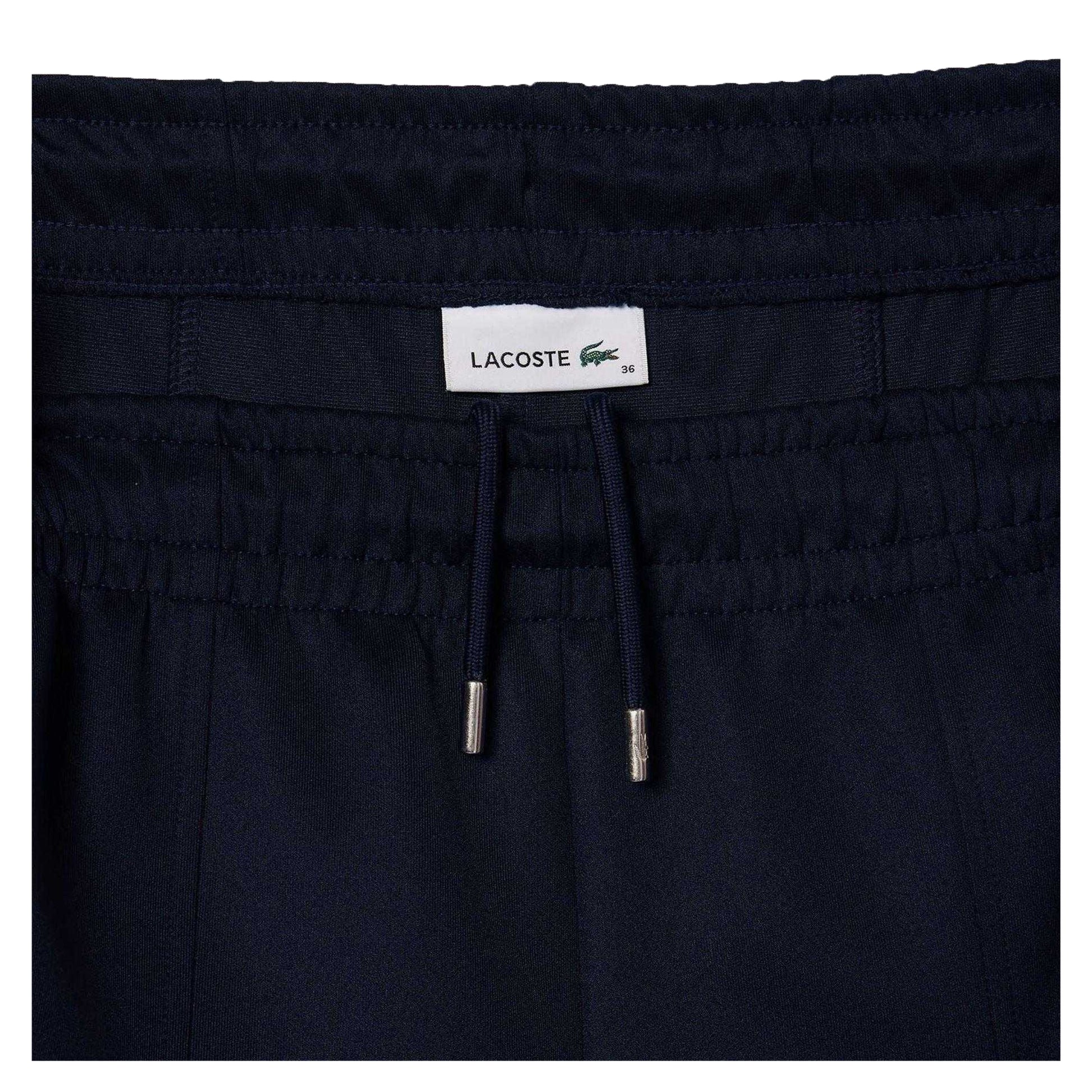 Blue - Side - Lacoste Womens-Ladies Relaxed Fit Tracksuit Bottoms