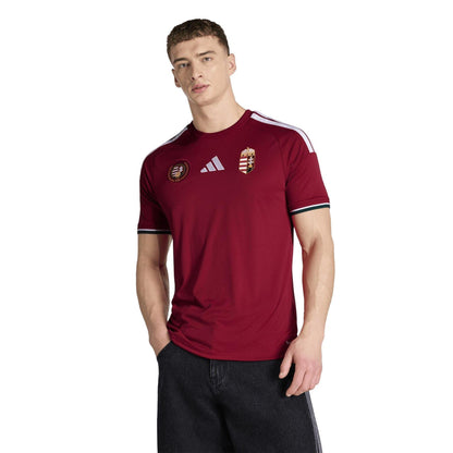 Red-White - Lifestyle - Adidas Mens World Cup 2026 Hungary Home Shirt