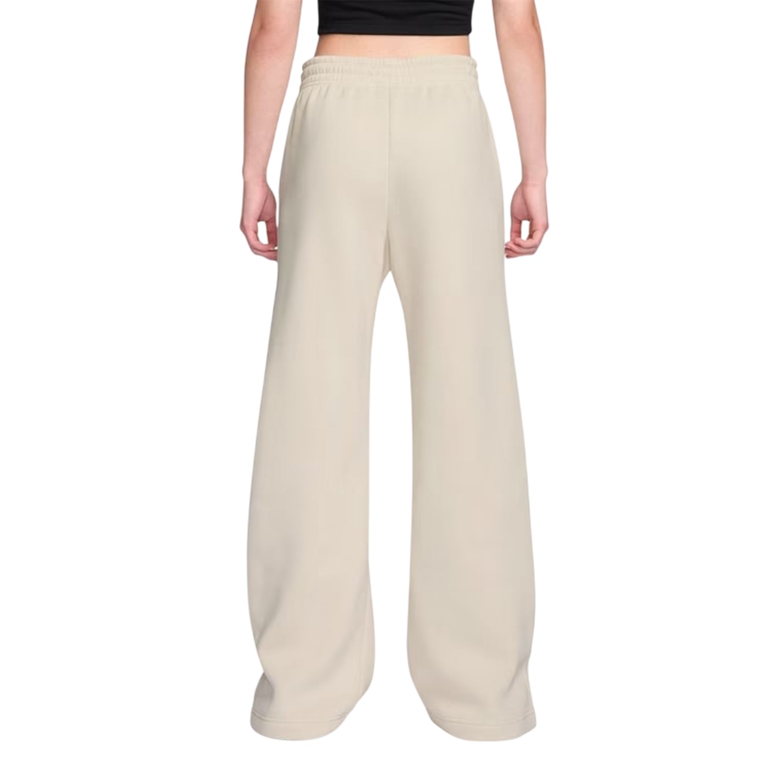 Chalk-White - Back - Nike Womens-Ladies Fleece Joggers