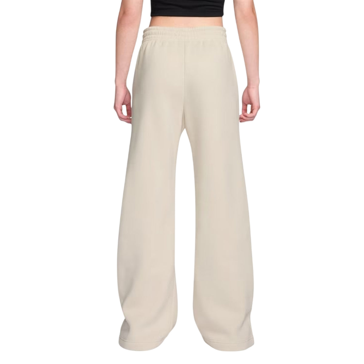 Chalk-White - Back - Nike Womens-Ladies Fleece Joggers