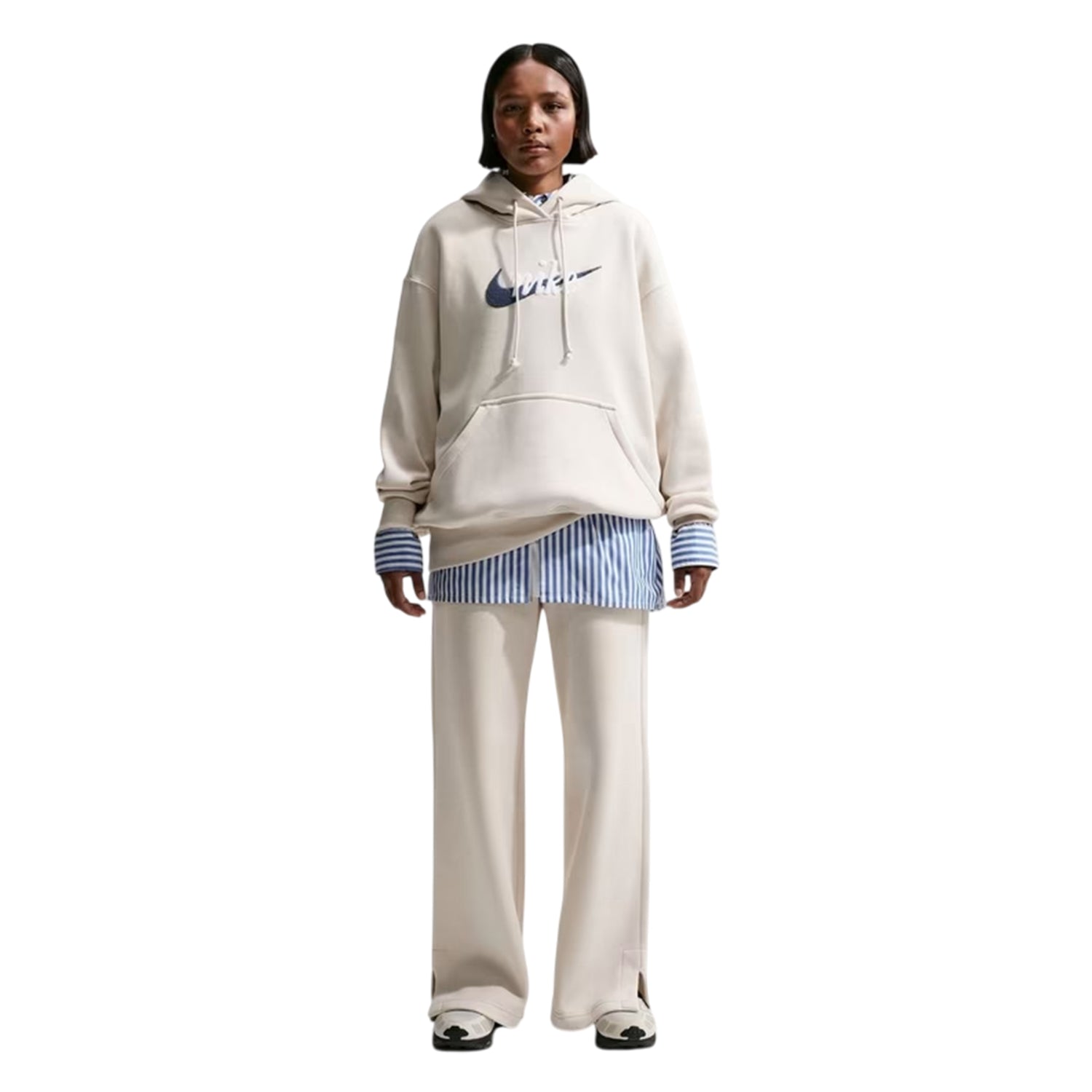 Chalk-White - Lifestyle - Nike Womens-Ladies Fleece Joggers