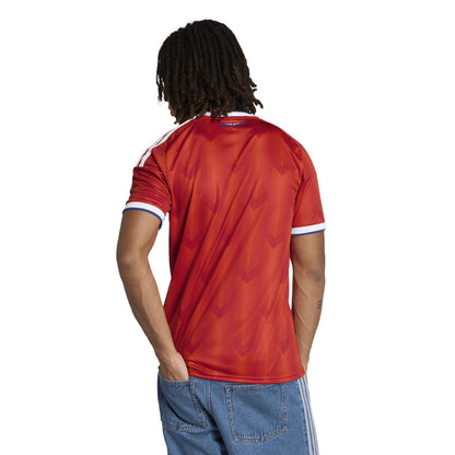 Red-White - Pack Shot - Adidas Mens World Cup 2026 Chile FA Home Shirt