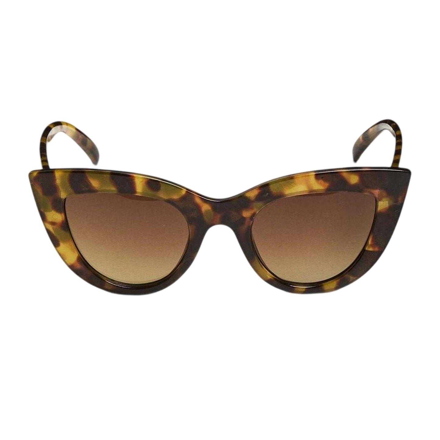 Brown - Side - Pieces Womens-Ladies Donai Tortoise Shell Sunglasses