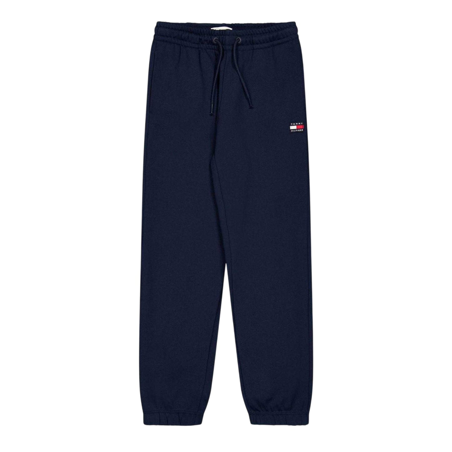 Night Navy - Front - Tommy Jeans Childrens-Kids Heritage Fleece Joggers