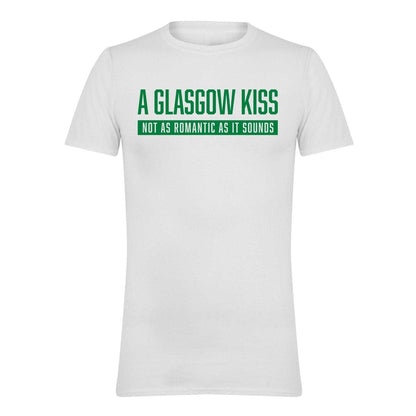 White - Front - AWD Mens Glasgow Kiss Celtic T-Shirt