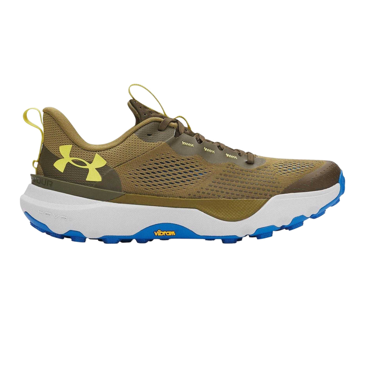 Green - Front - Under Armour Womens-Ladies Infinite Pro Low Cut Shoes