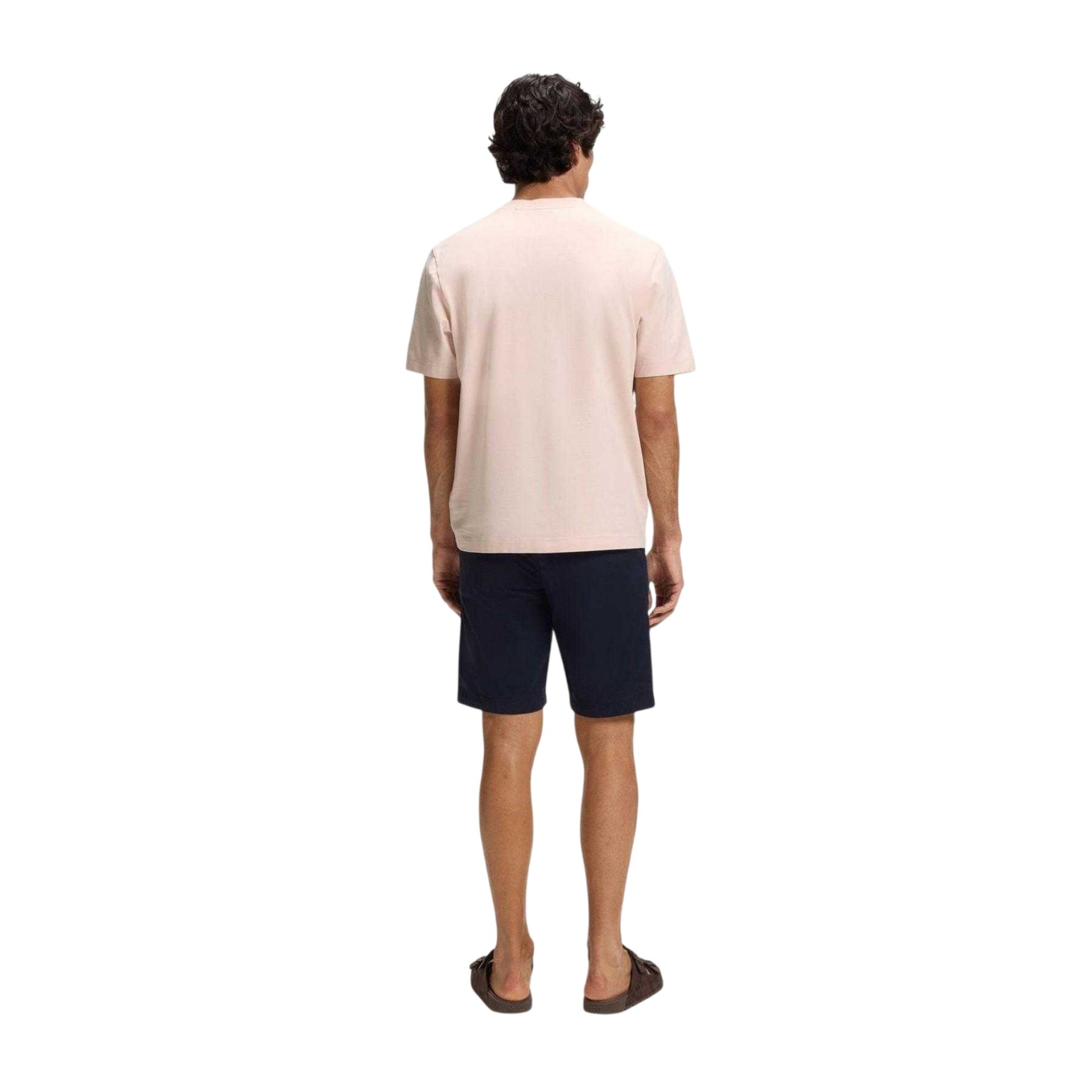 Pink - Back - Boss Mens Oversized T-Shirt