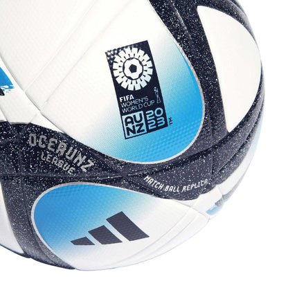 White-Blue - Side - Adidas Oceaunz Football