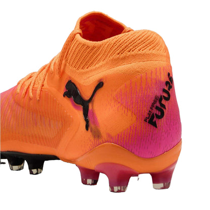 Orange-Pink - Back - Puma Unisex Adult Future 8 Ultimate Gradient Firm Ground Football Boots