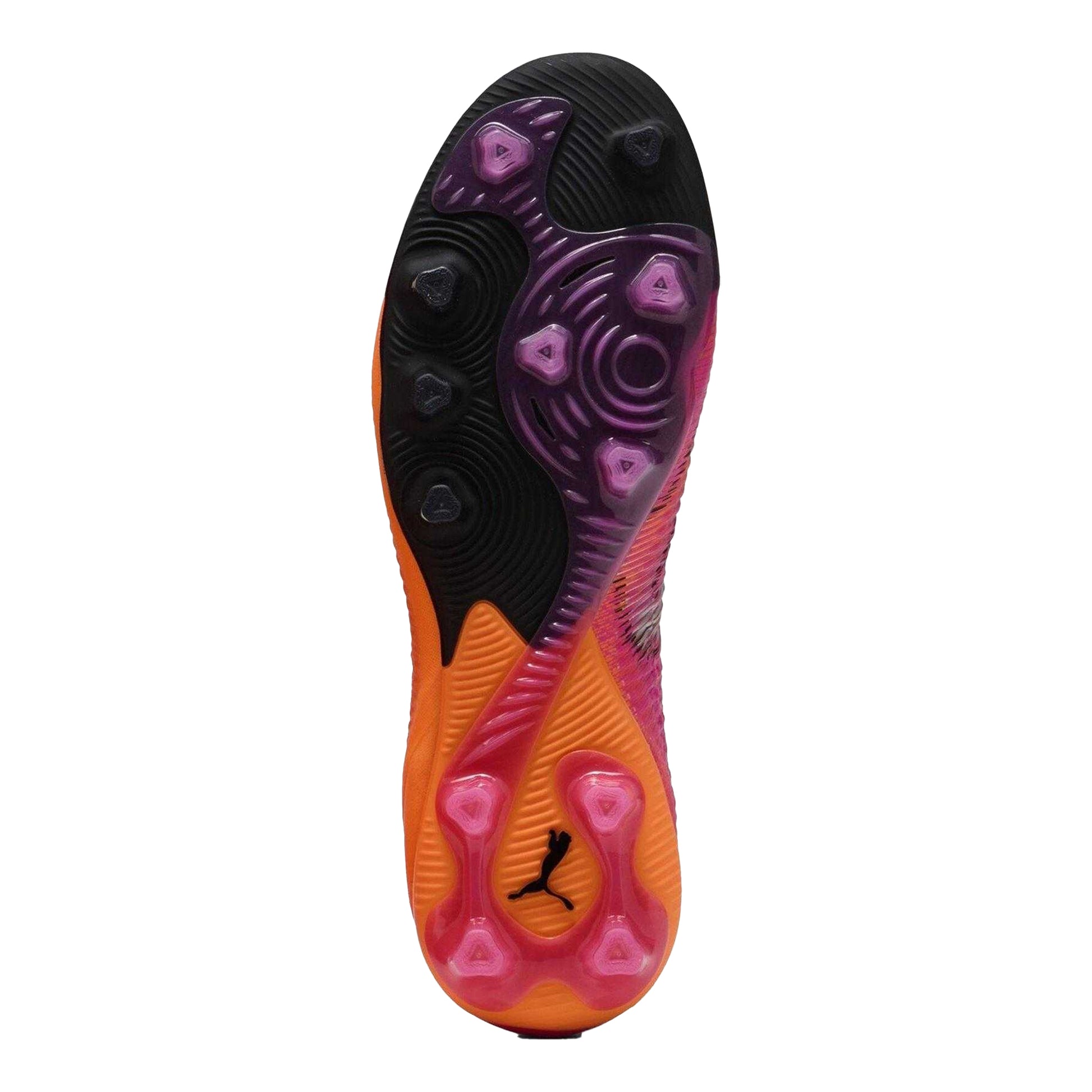 Orange-Pink - Pack Shot - Puma Unisex Adult Future 8 Ultimate Gradient Firm Ground Football Boots