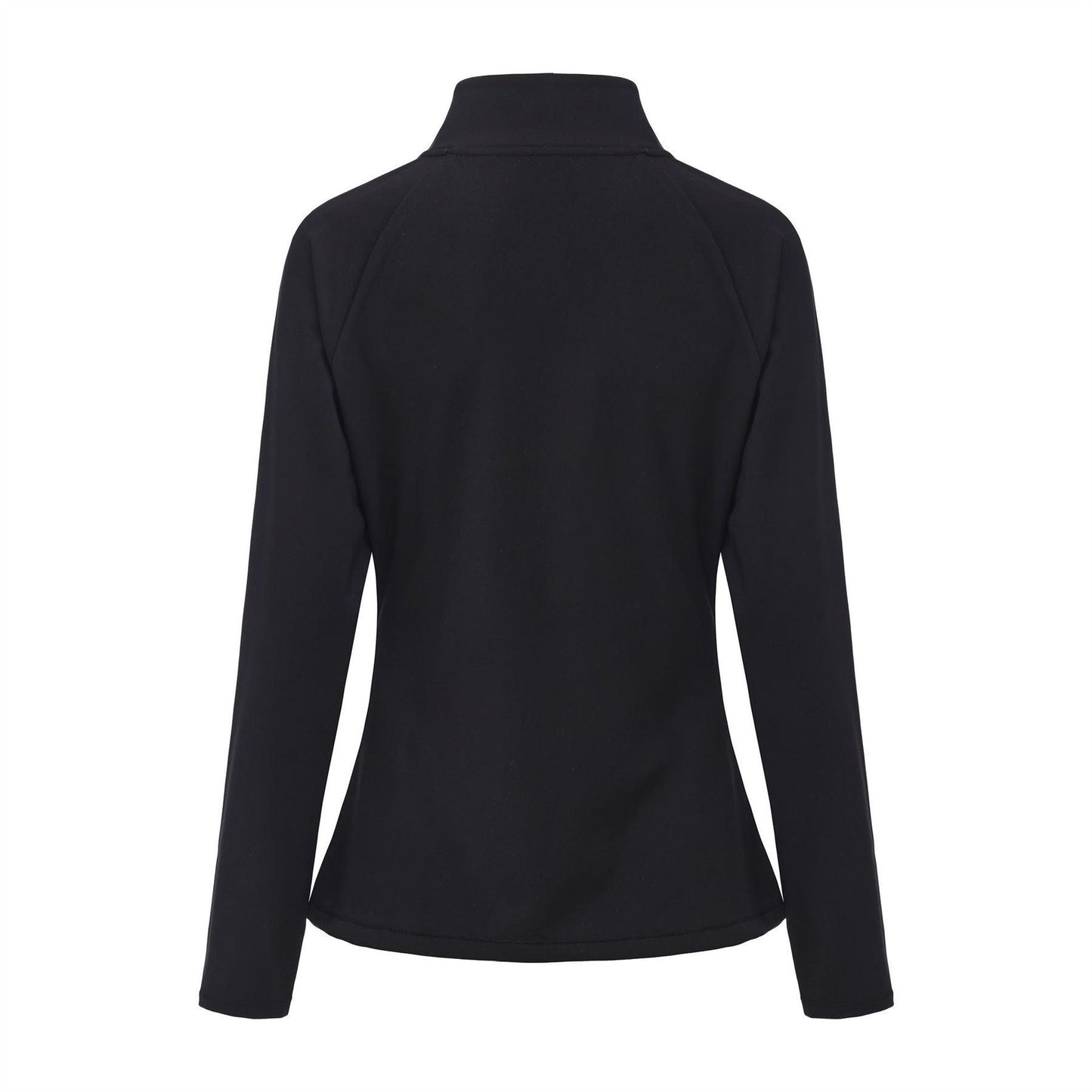 Black - Back - LA Gear Womens-Ladies Essential Fitted Raglan Jacket