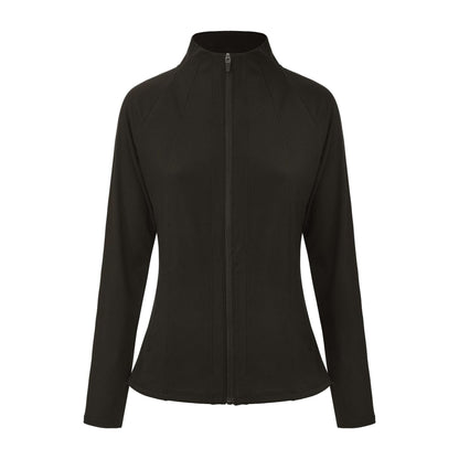 Brown - Front - LA Gear Womens-Ladies Essential Fitted Raglan Jacket