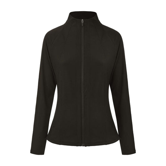 Brown - Front - LA Gear Womens-Ladies Essential Fitted Raglan Jacket