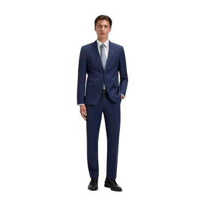 Blue - Lifestyle - Boss Mens H-Huge Slim Suit Jacket