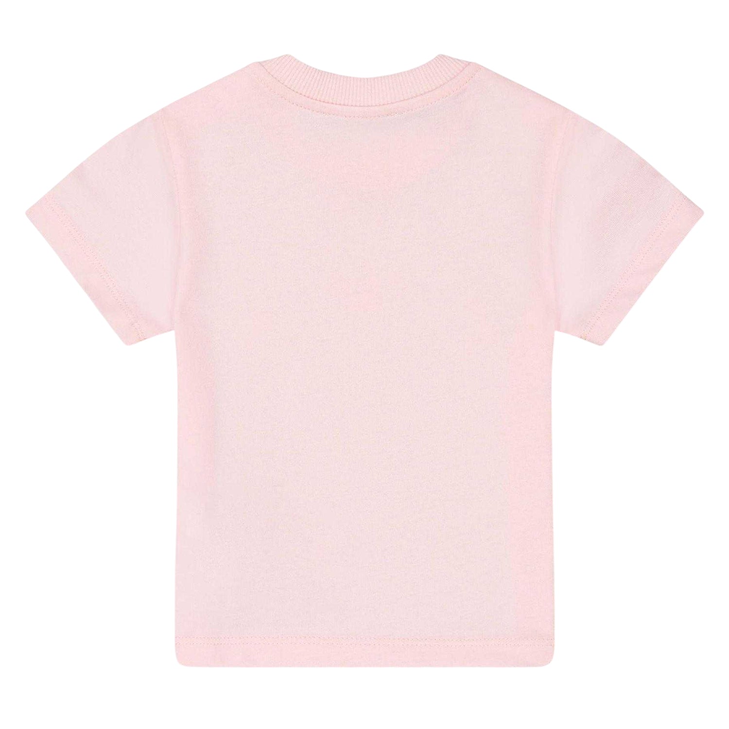 Pink - Back - Moschino Baby T-Shirt & Shorts Set