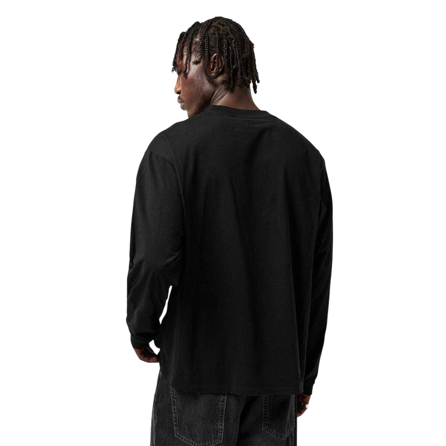 Black - Lifestyle - Represent Mens Regular Long-Sleeved T-Shirt