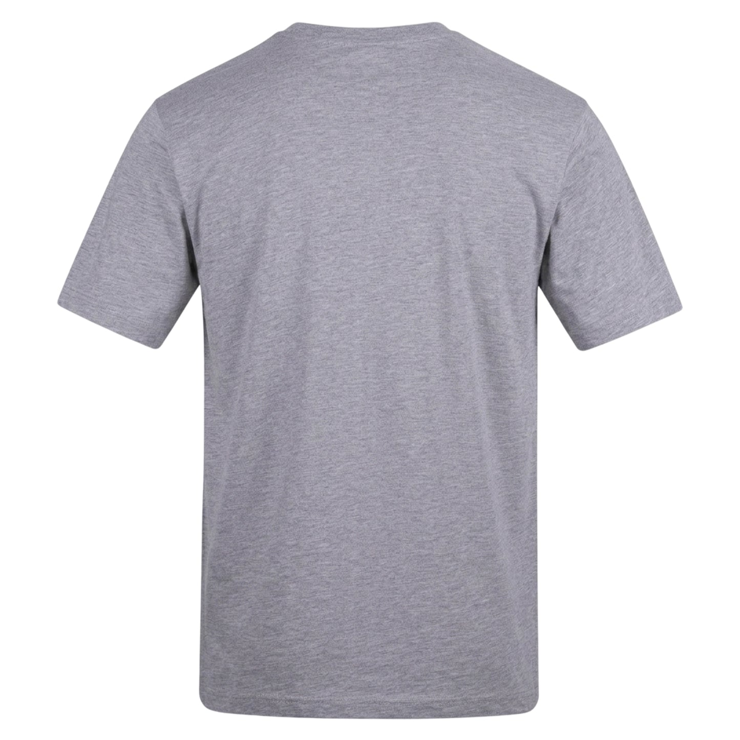 Grey - Back - Lonsdale Mens Union Jack T-Shirt