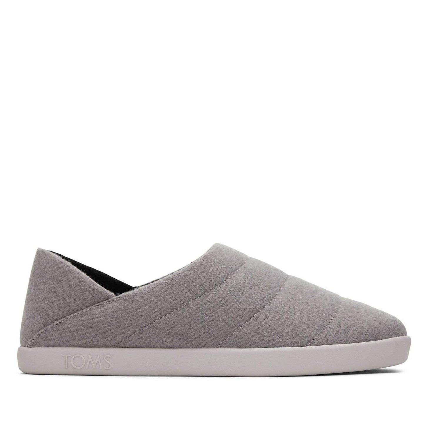 Grey - Front - Toms Unisex Adult Ezra Slippers