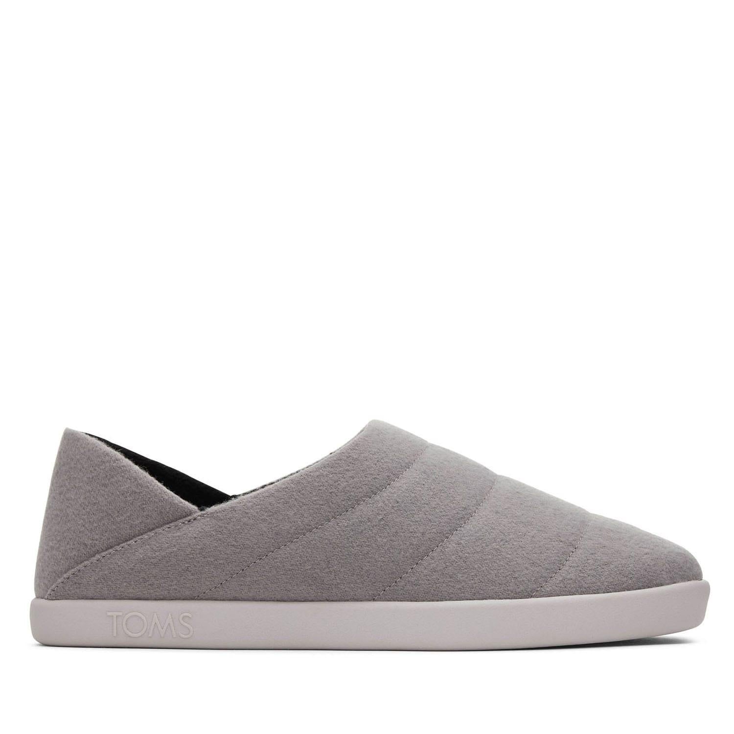 Grey - Front - Toms Unisex Adult Ezra Slippers