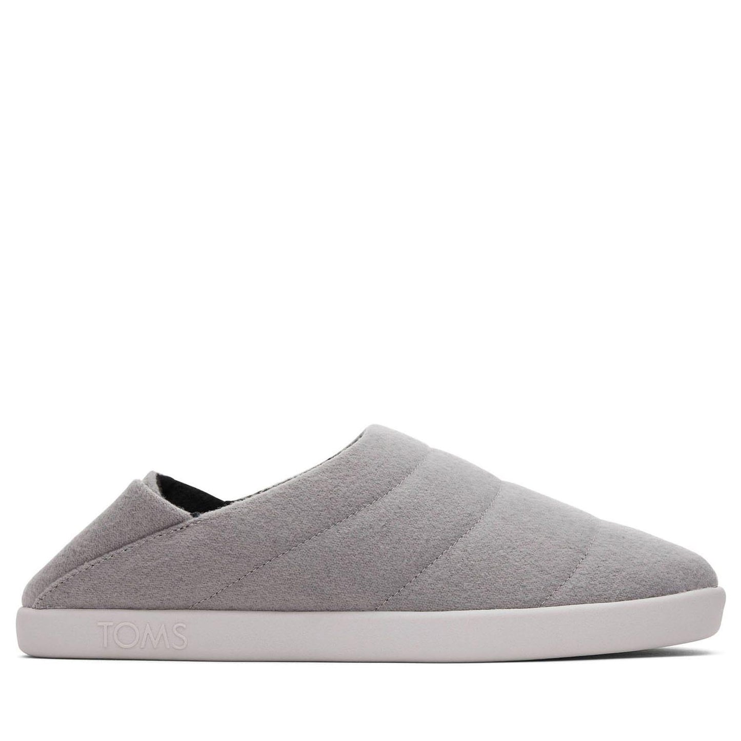 Grey - Back - Toms Unisex Adult Ezra Slippers