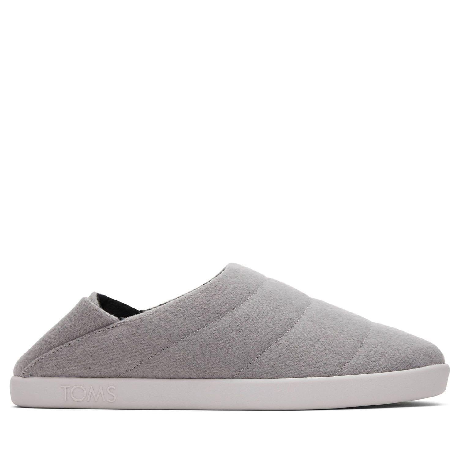 Grey - Back - Toms Unisex Adult Ezra Slippers