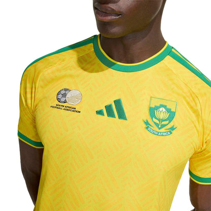 Yellow-Green - Side - Adidas Mens World Cup 2026 South Africa Home Jersey